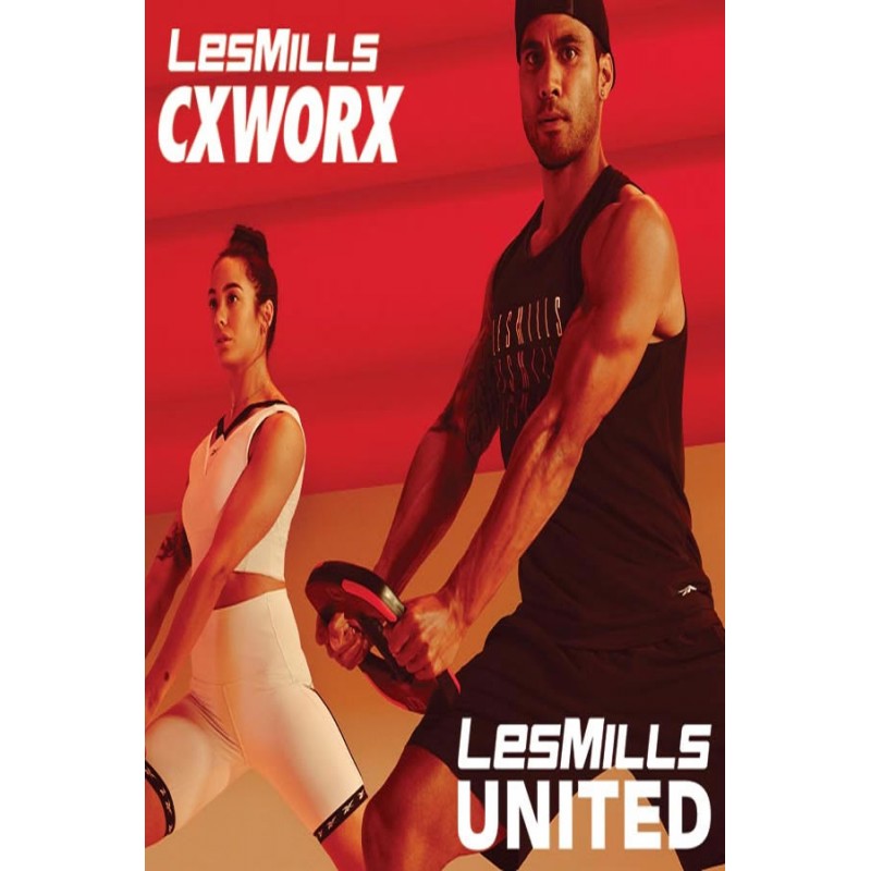 [Hot Sale]LesMills Q3 2020 Routines CXWORX™ United releases DVD, CD & Notes